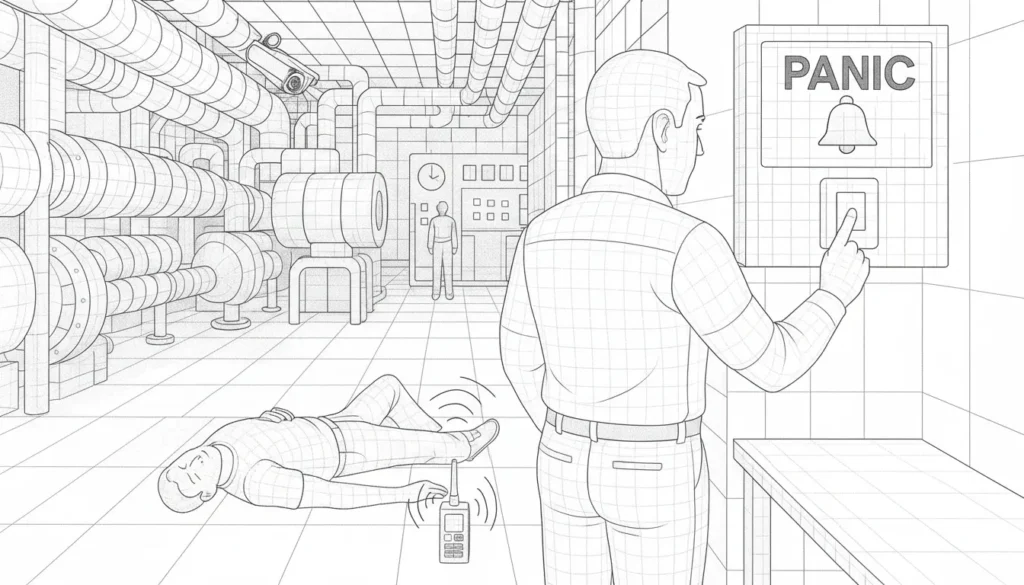 Super Yacht Security Panic Alarm