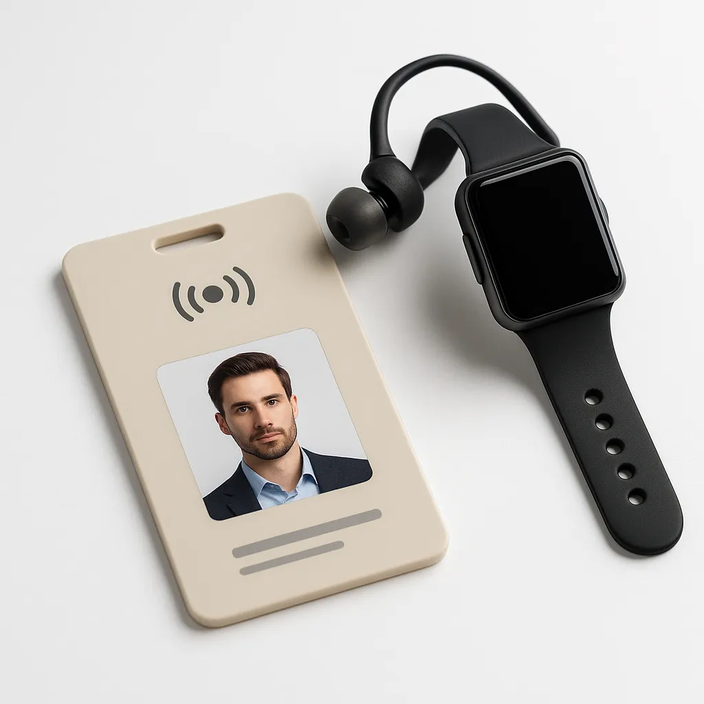 Includes smart badges, earpieces, or watches that pair with primary devices to provide discreet, secure communication and alerting.