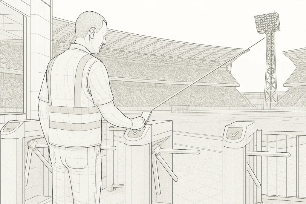 Access Control into Stadium_result