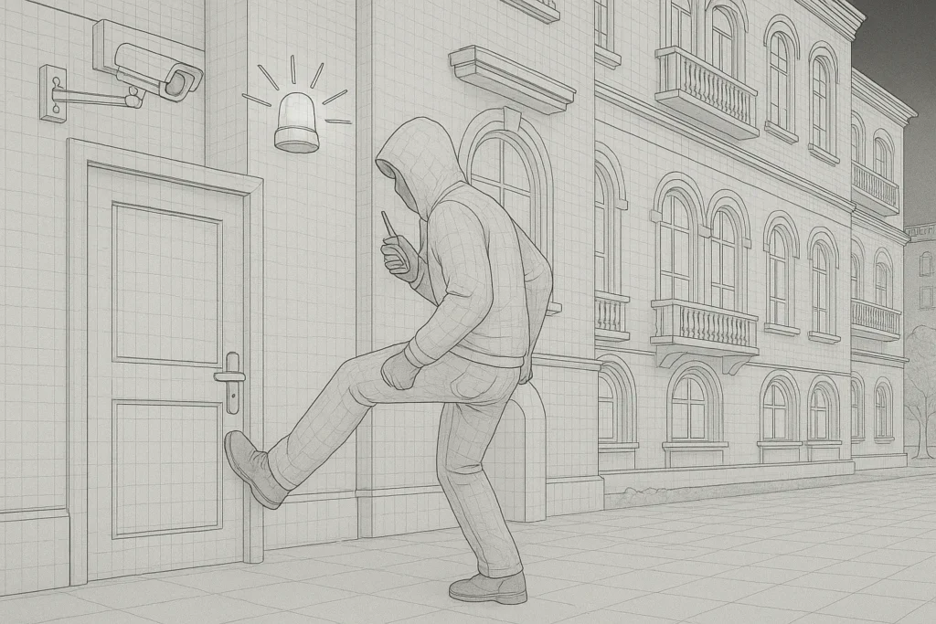 Alarm Goes Off as someone tries to enter the hotel_result