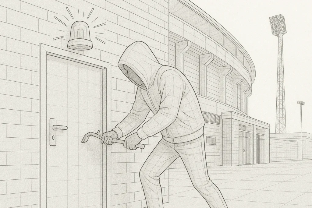 Alarm System Stopping Person Breaking in_result