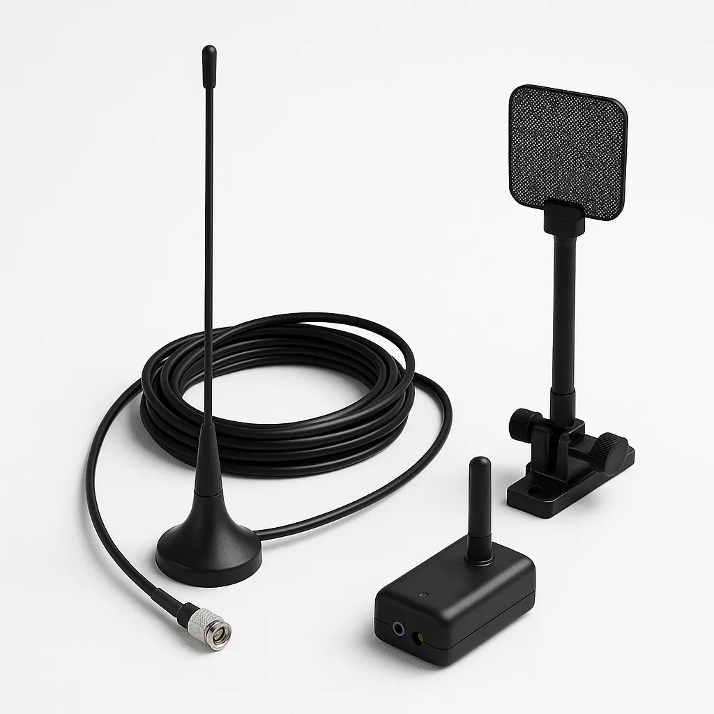 Rapid-Mount Antenna Kits for Support Vehicles