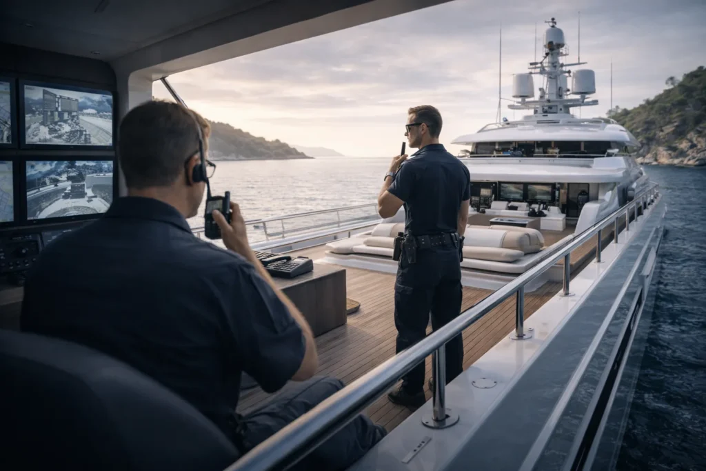 Super Yacht Security Communication