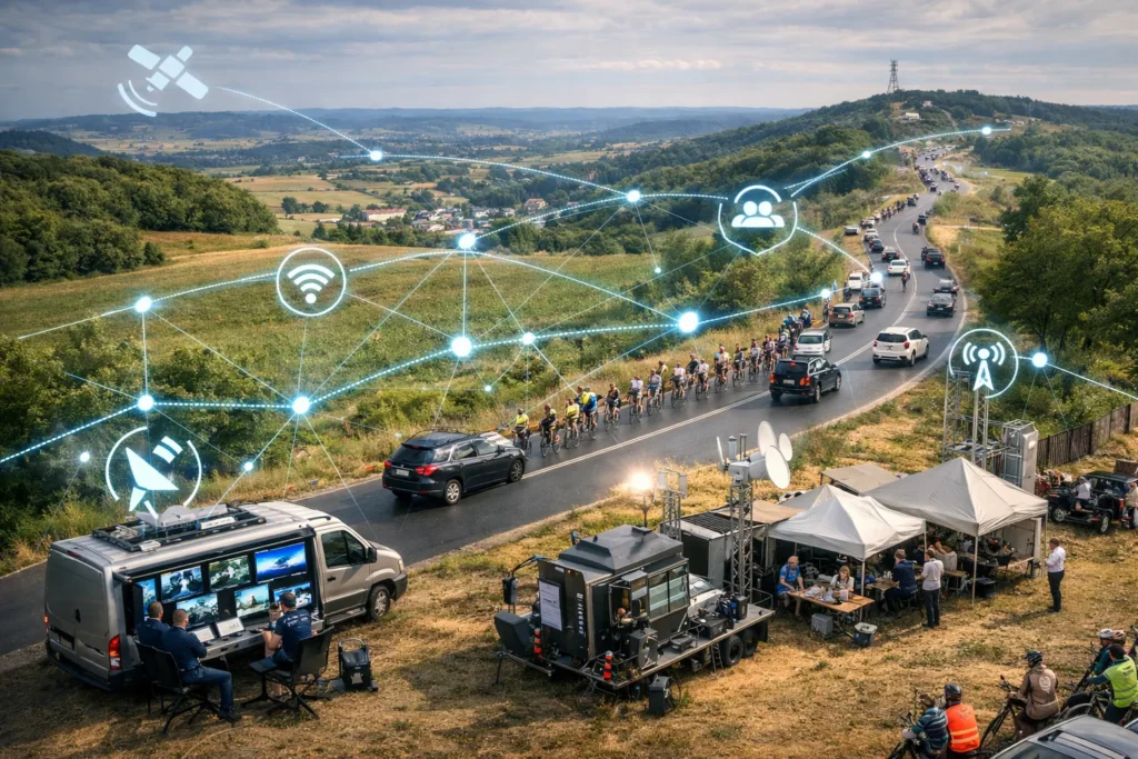 Cycle Race Convoy Communications