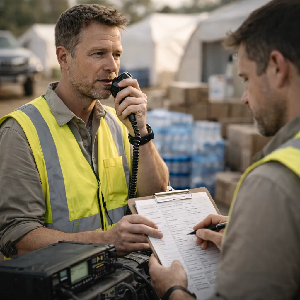 Communication on Training Site Codan