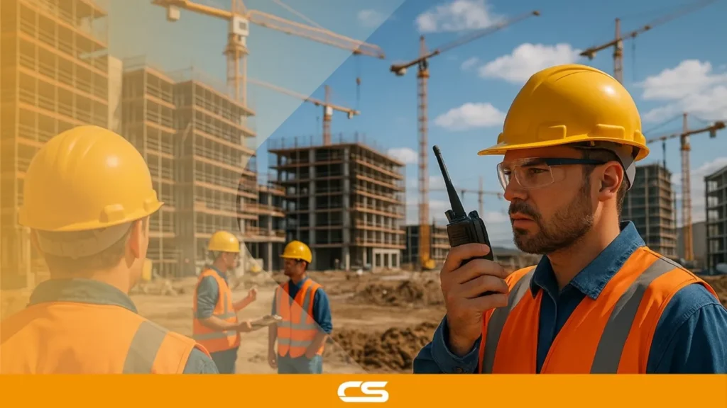 construction radio communication